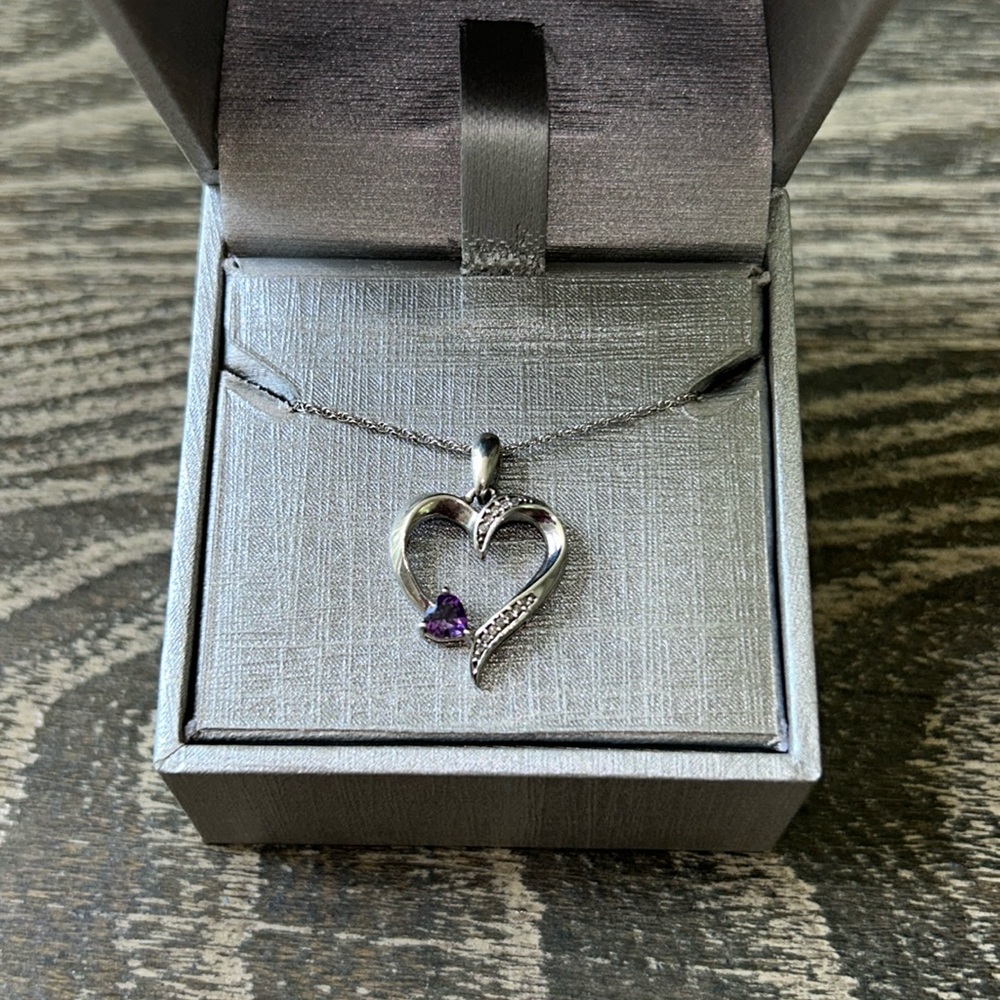 Sterling Silver Heart Necklace